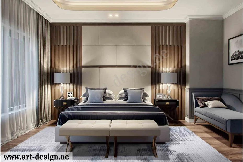 ديكور جبس بورد غرف نوم بسيطة وناعمة