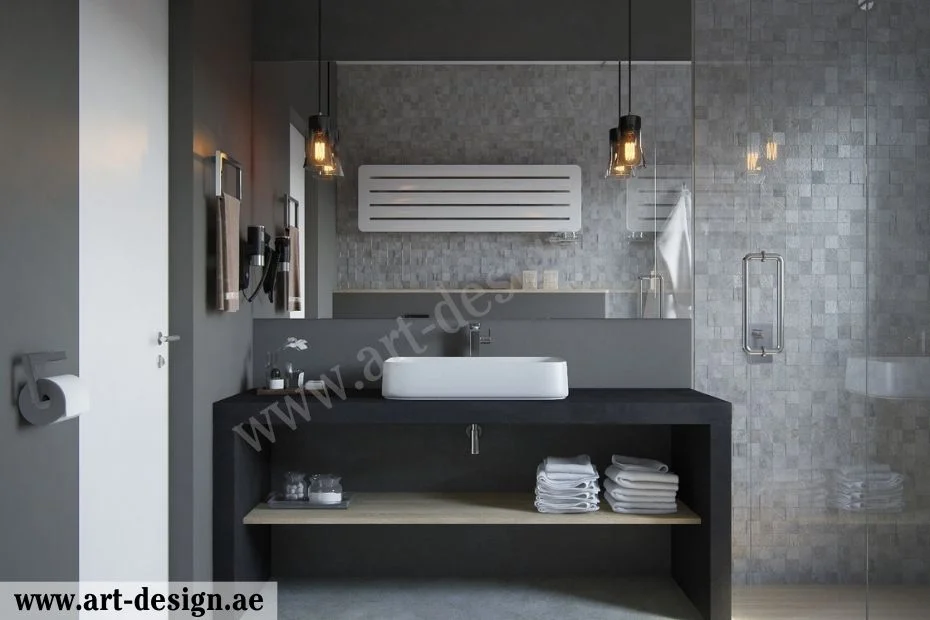 الاختيار الصحيح لتصميم المغسلة وموضعها سيجعل الحمام يبدو أكثر تناسقاً