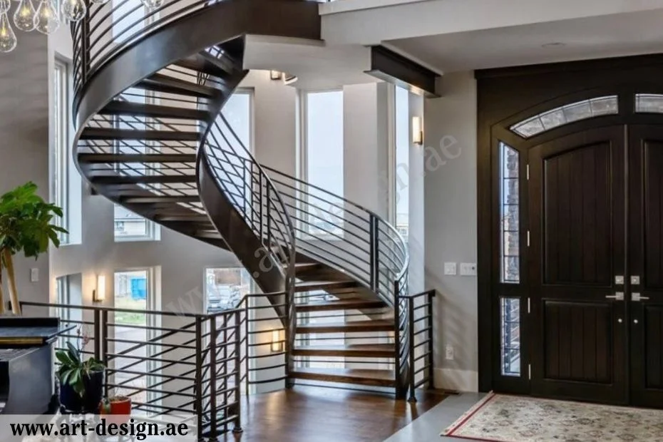 الدرج الحلزوني أو الدائري