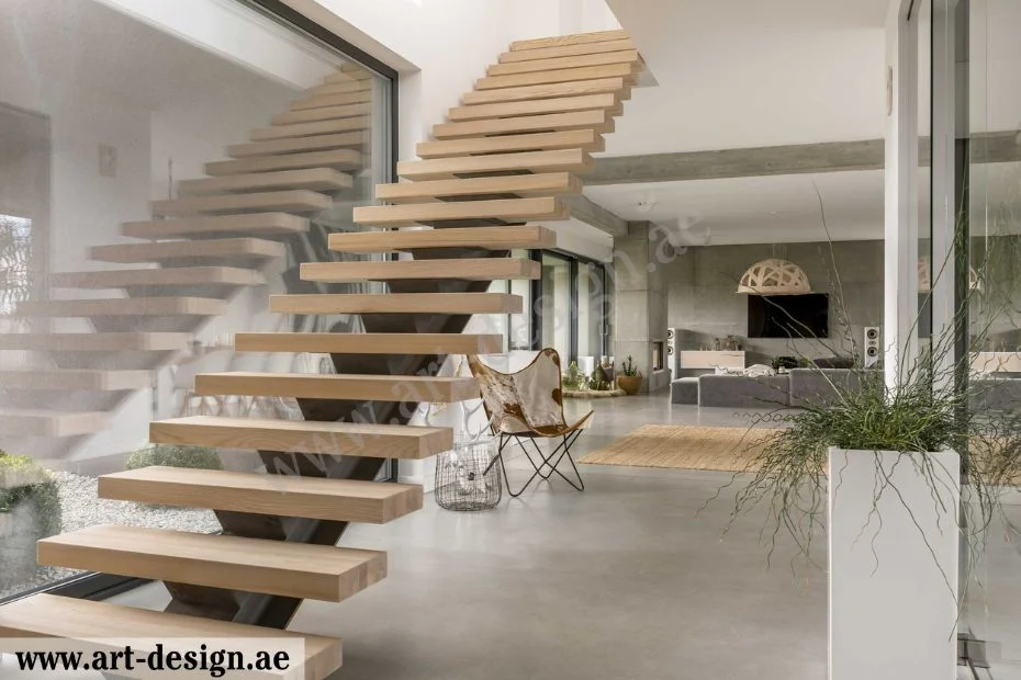 الدرج المستقيم