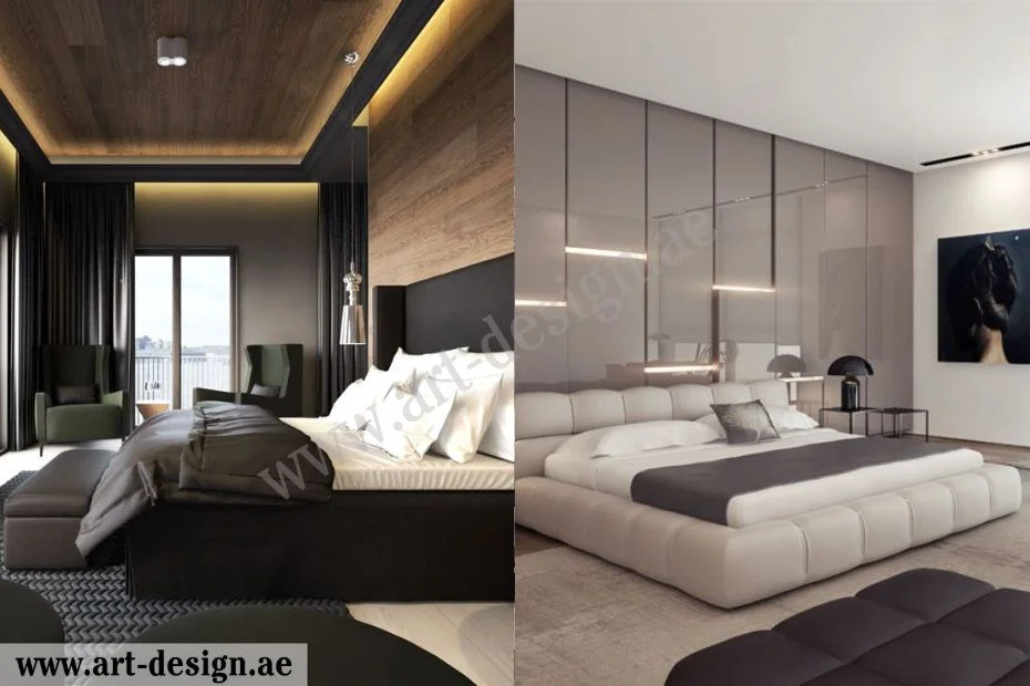 جبسون بورد غرف نوم مودرن