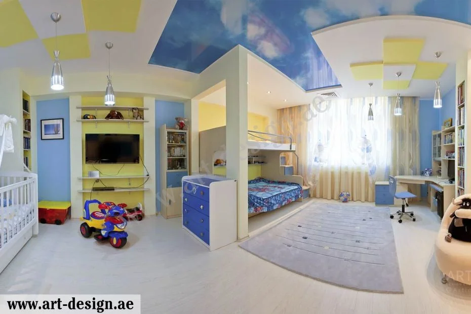 عند استخدام اسقف جبس بورد أطفال