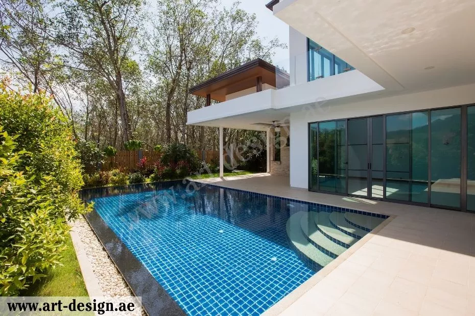 تصميم مسابح خارجية في الإمارات
