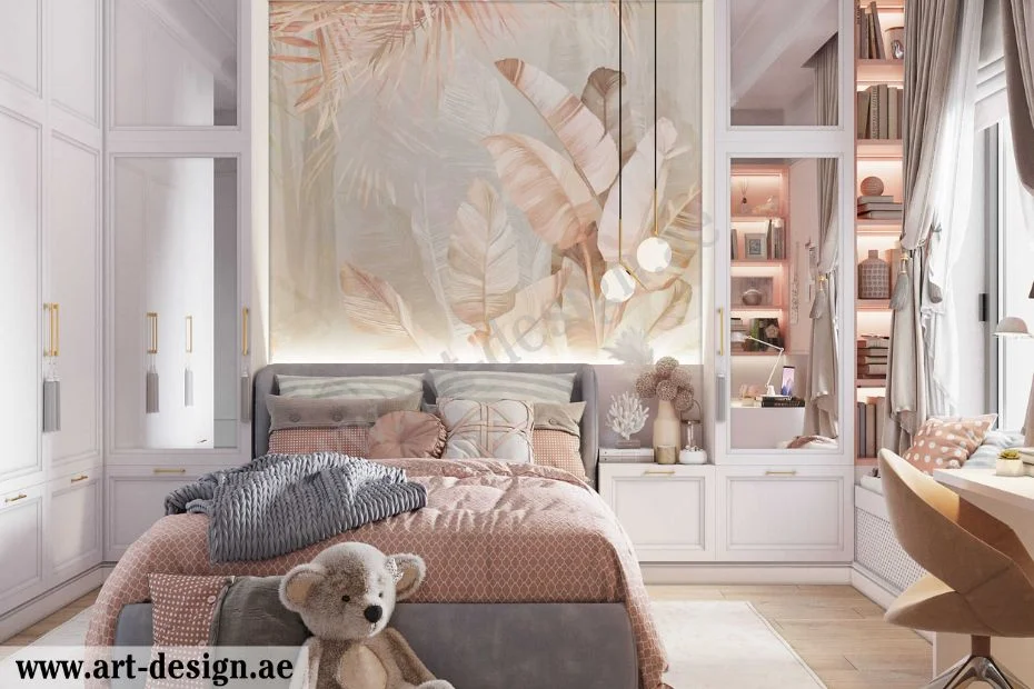 ديكور غرف أطفال بلون واحد