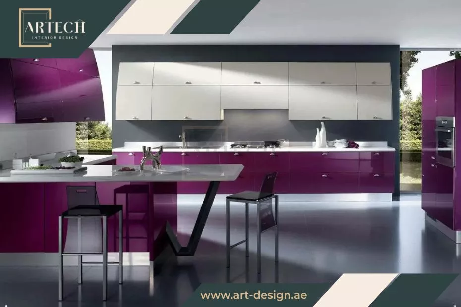 تصميم مطابخ الوميتال نبيتى فى سيلفر 5 مطبخ من ثلاث قطع