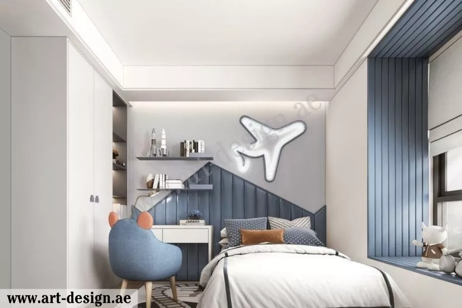 استخدام ألوان حيوية ومشرقة لغرف الأطفال