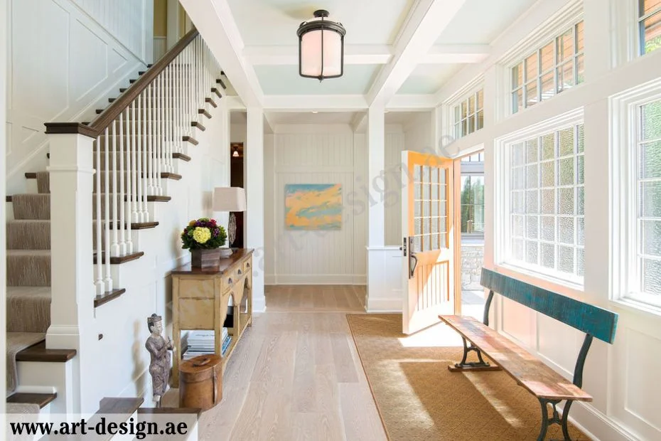 الأشكال هندسية كالمستطيل أو المربع لجبس الأسقف