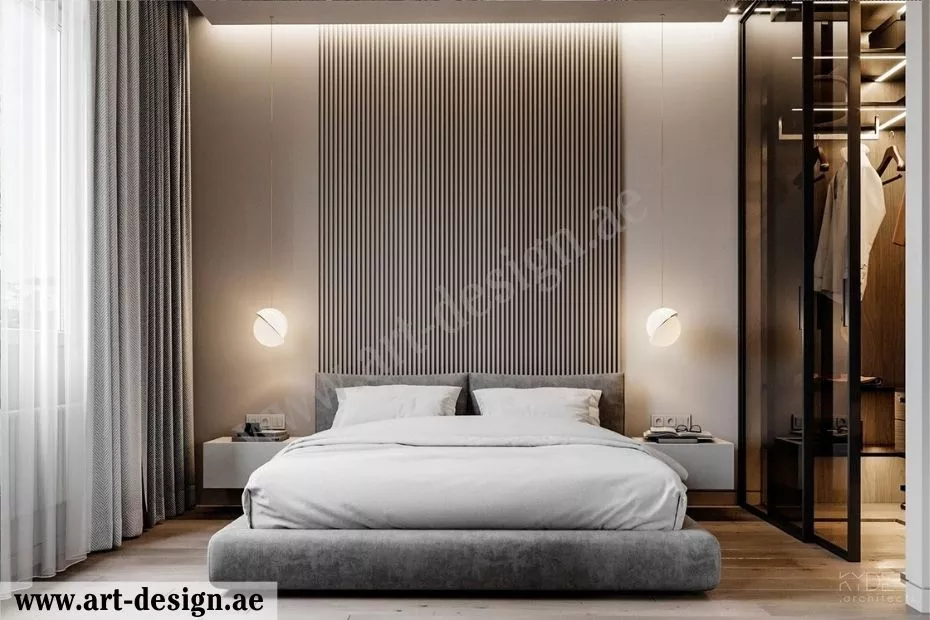 تصاميم مبتكرة لخلفية السرير بتصميم ديكور خلف السرير خشب