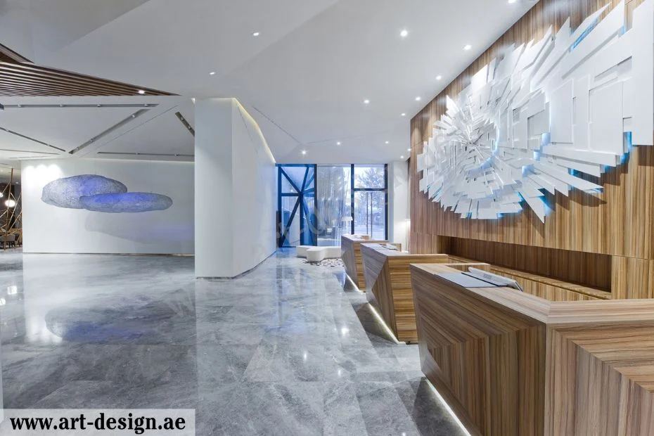 أفكار مميزة لتوزيع الاثاث في الريسبشن 6 ديكور ريسبشن مستطيل 3 قطع