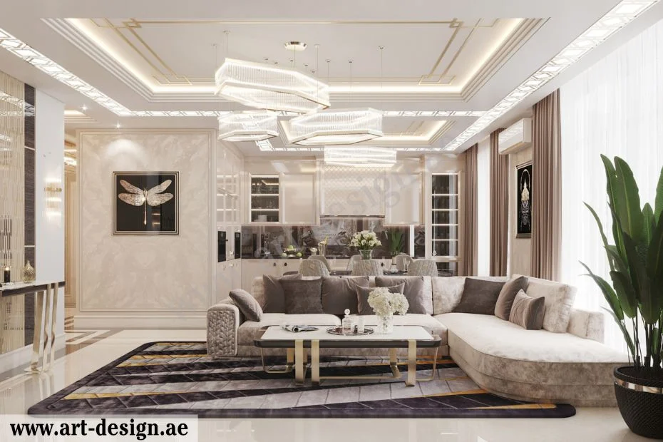 ديكورات اسقف جبس بورد متعددة الطبقات