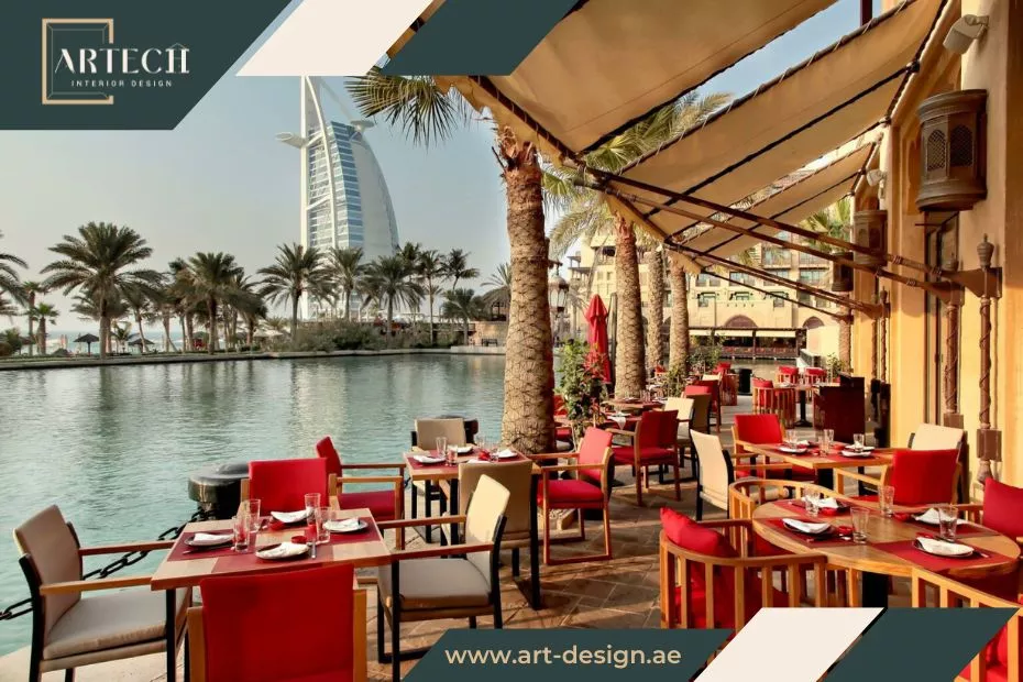 تصميم مطعم شعبي بأسلوب عصري يجذب زبائنك ويحافظ على هويتك المحلية 11 استخدام ألوان فاتحة ومفرحة، لكي تحصل على ديكور مطعم شعبي مودرن ومميز