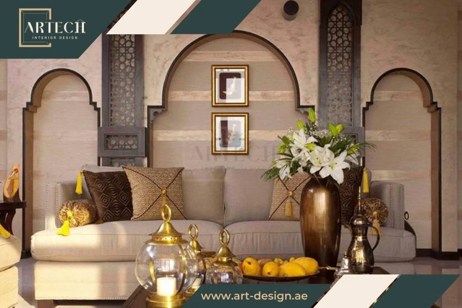 احدث تصاميم ديكورات صالات الاستقبال 6 الديكور العربي