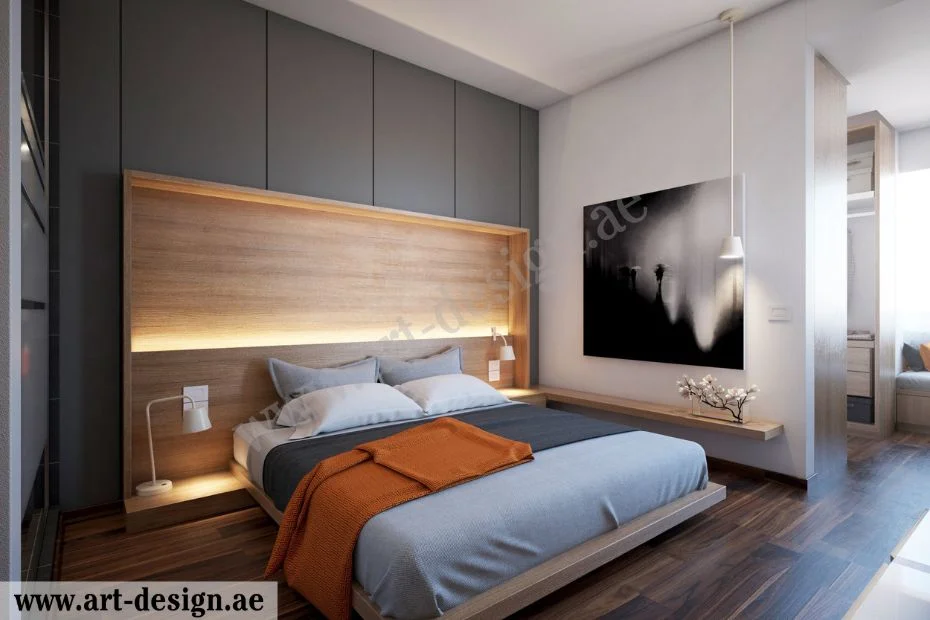 تصميم غرفة نوم عصرية بسيطة