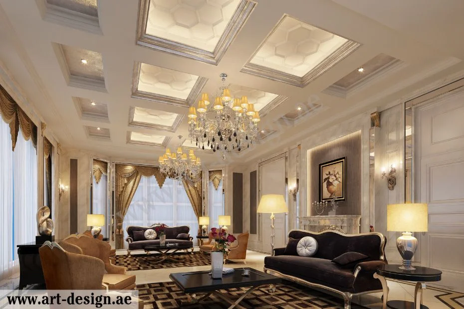 ديكورات جبس اسقف مجوفة