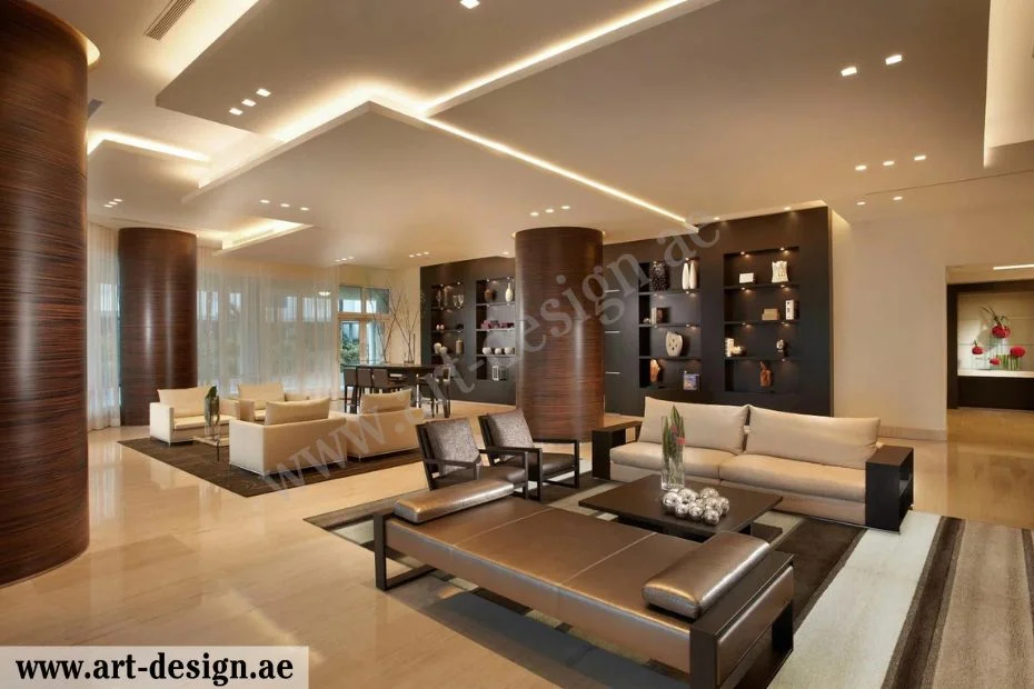 ديكورات جبس بطبقات متعددة