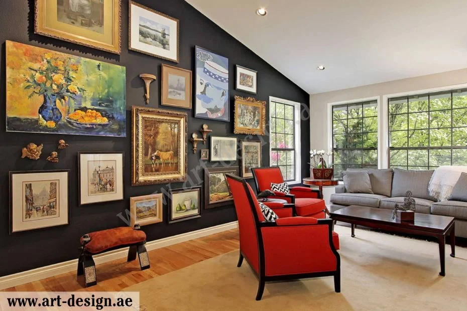 تصميم حائط فني