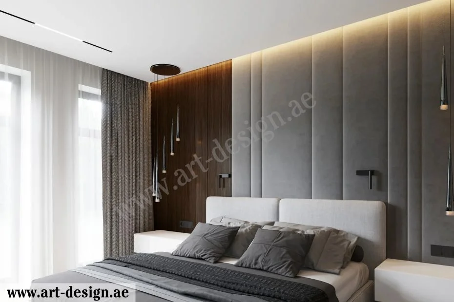 أهم 7 نصائح لتوزيع وترتيب أثاث غرفة النوم الرئيسية 7 ارتفاع قطع الأثاث المختلفة