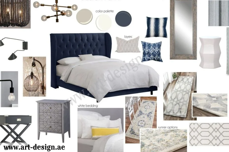 أهم 7 نصائح لتوزيع وترتيب أثاث غرفة النوم الرئيسية 5 مهمة اختيار مقاسات الأثاث لمهندس الديكور الداخلي