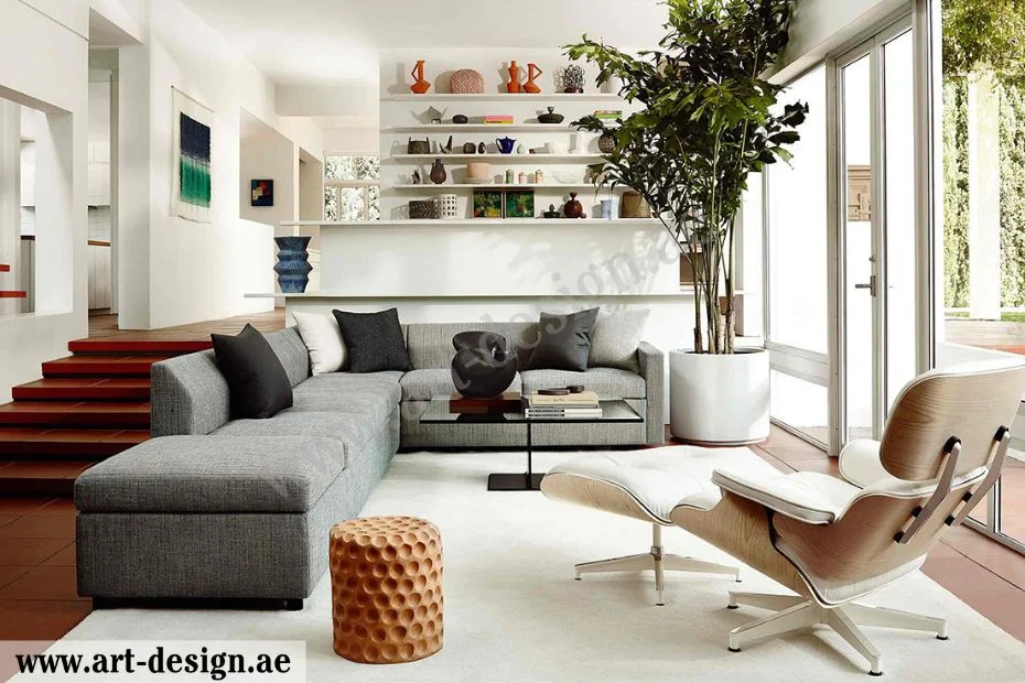 أفضل الأفكار للحصول على ديكور صالة المعيشة في الإمارات 4 أثاث غرفة المعيشة