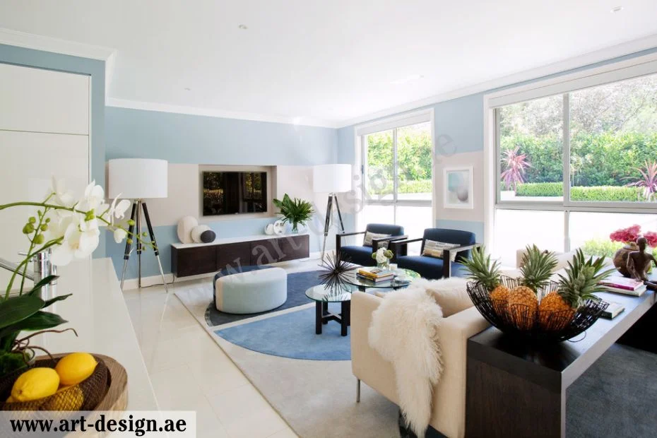 أفضل الأفكار للحصول على ديكور صالة المعيشة في الإمارات 5 أرضيات غرفة المعيشة