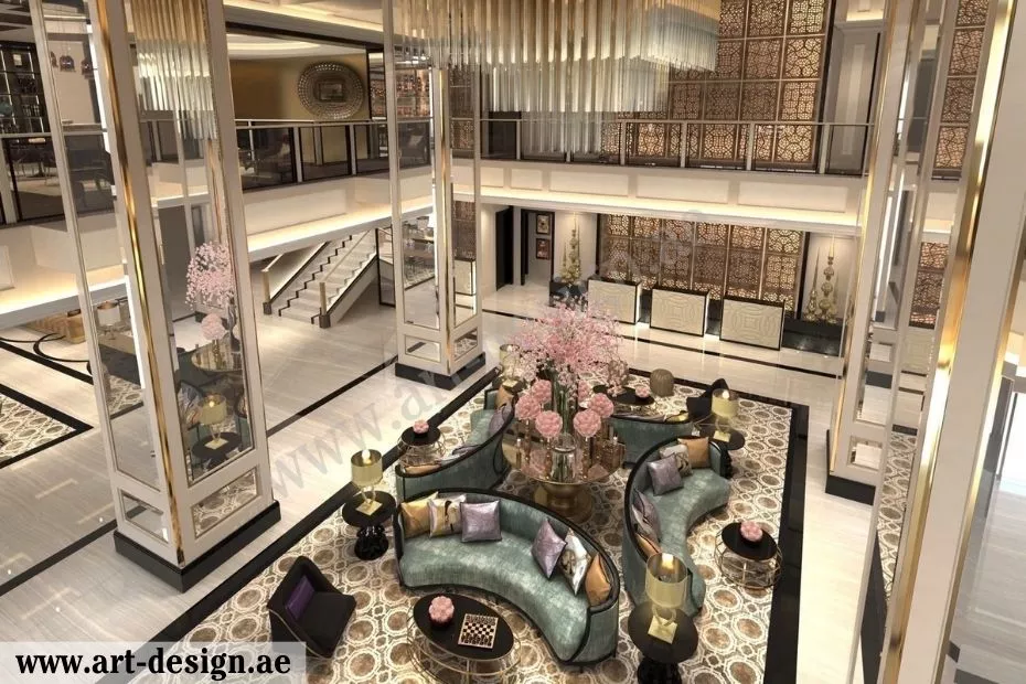 Luxury hotel interior design company in Dubai