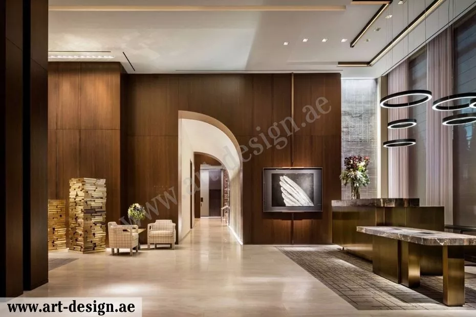 Luxury hotel interior design company in Dubai