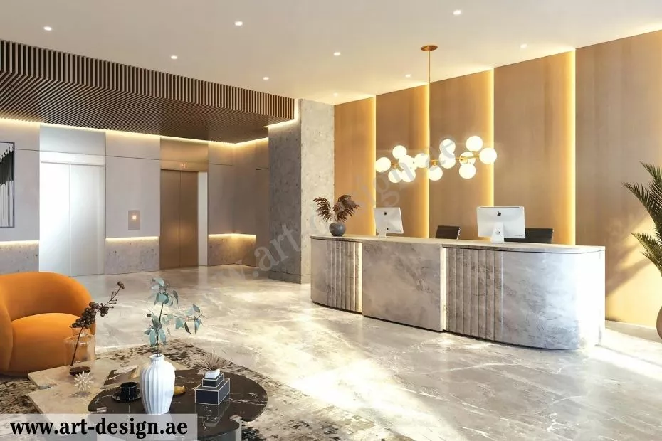 Luxury hotel interior design company in Dubai