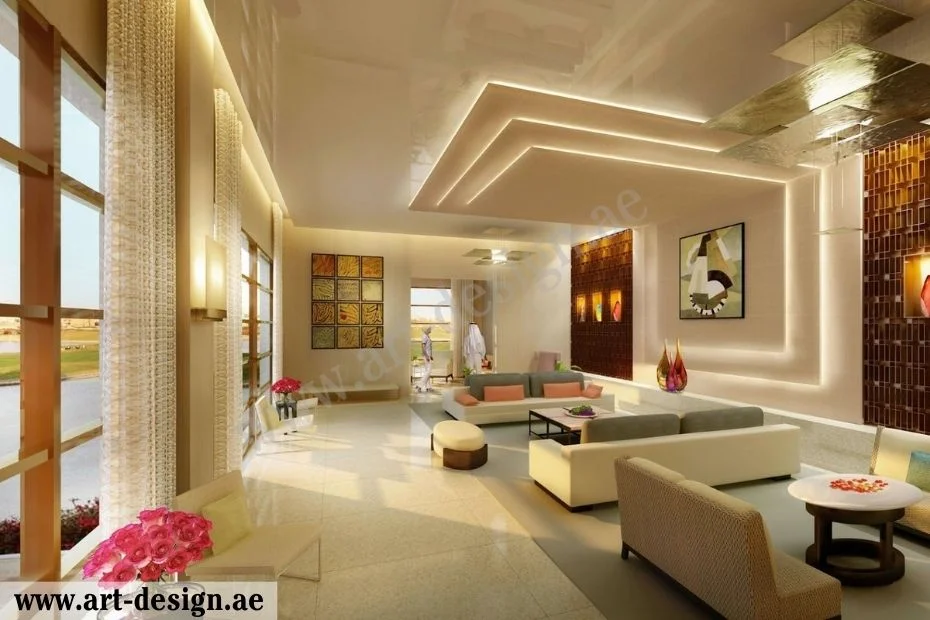 اختيار أثاث مناسب لديكور السقف