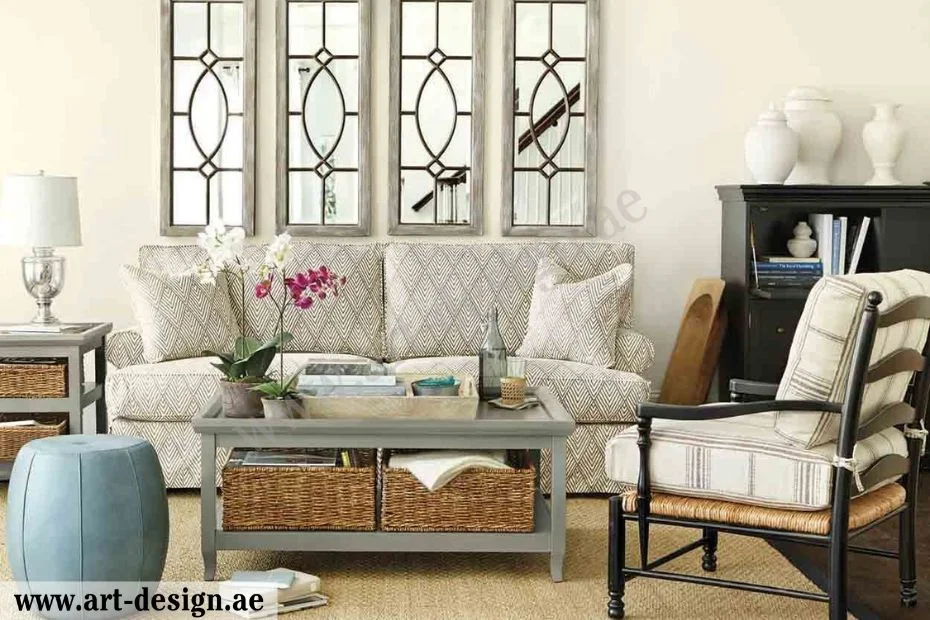 استخدام سلال لتخزين أغراض العائلة