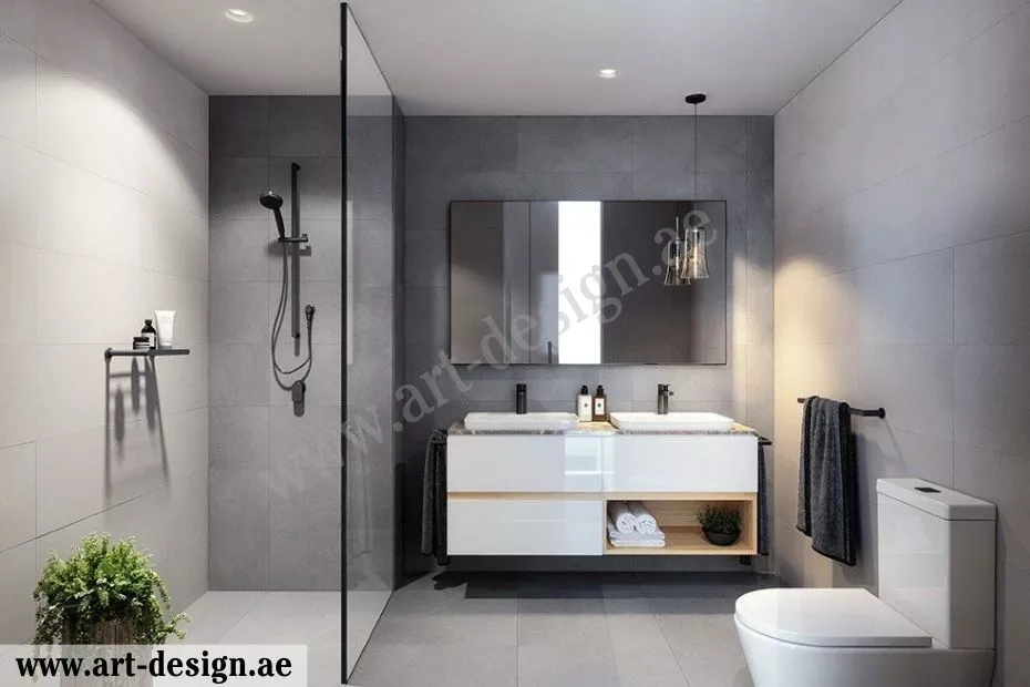 تصميم داخلي الحمام