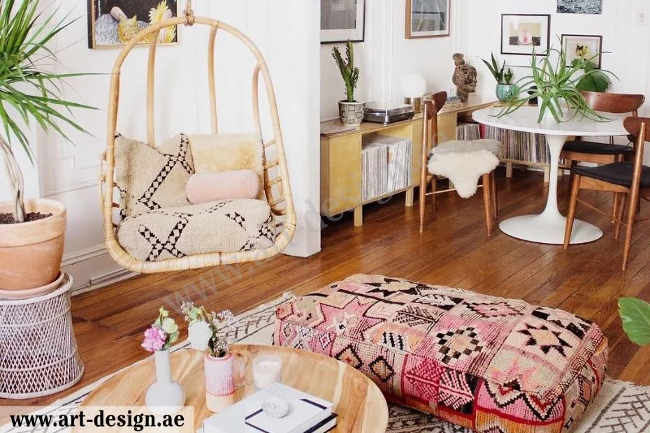 ديكور بوهيمي صالات