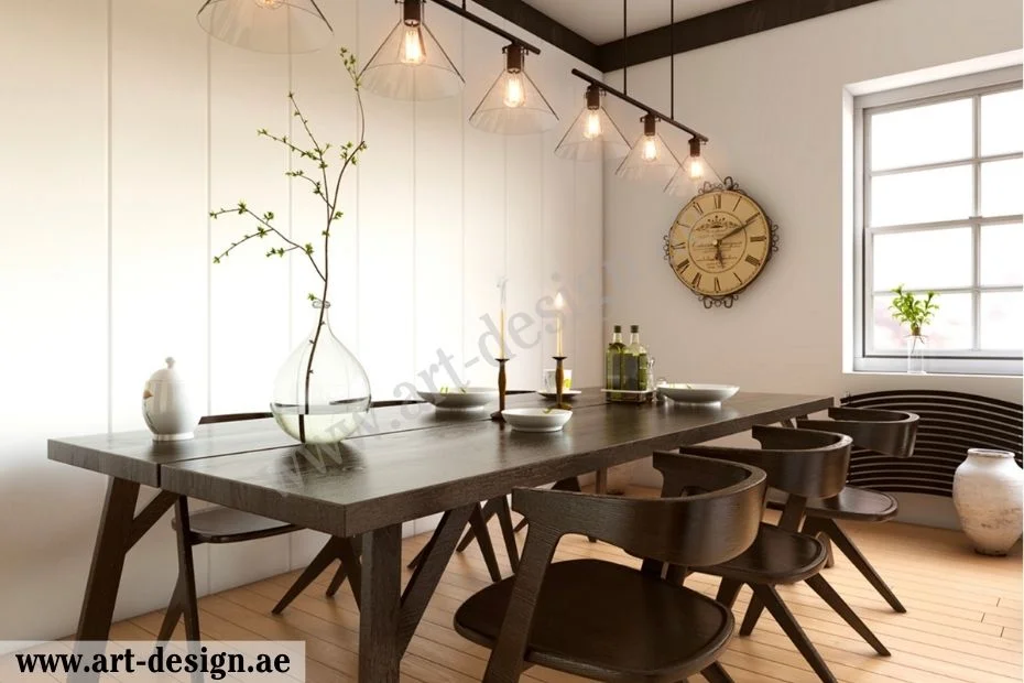 تصميم ديكورات غرف طعام بسيطة