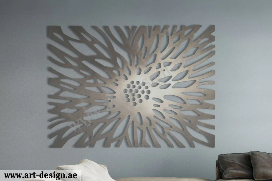 تركيب ديكور خشب ليزر سي ان سي في الجبس في الإمارات 