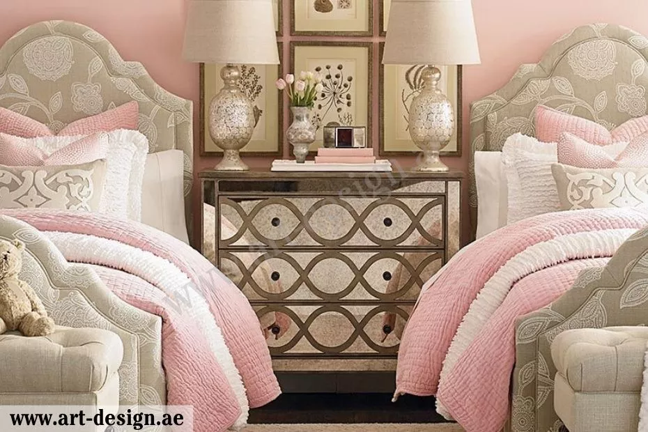 ألوان غرف نوم بنات