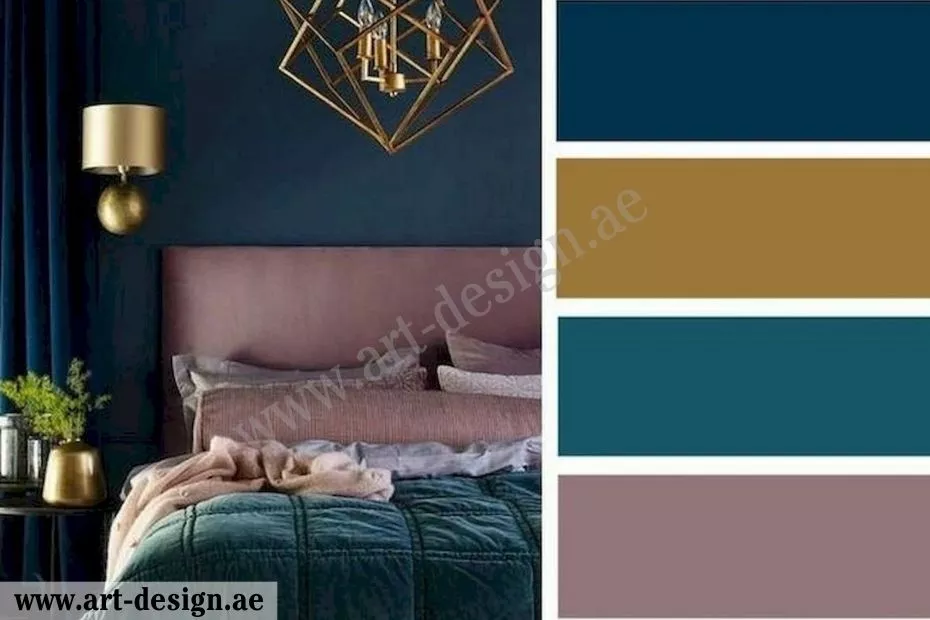 ألوان غرف نوم عصرية
