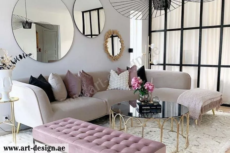 ألوان غرفة معيشة صغيرة