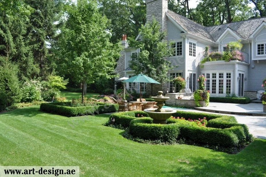 تصميم حدائق خارجية