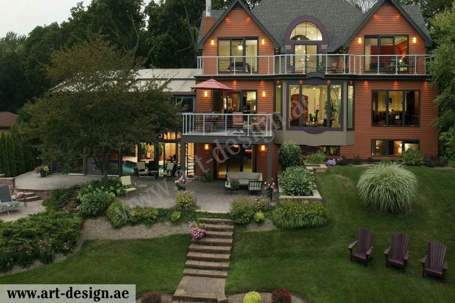 تصميم حدائق خارجية