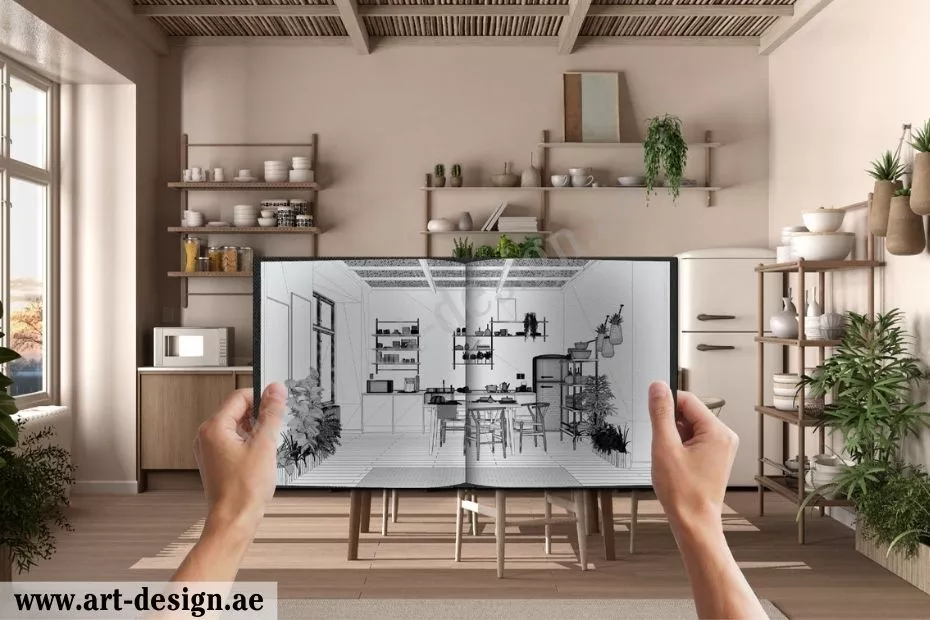 تصميم وتنفيذ ديكور داخلي الإمارات دبي 5 استلام المشروع ومتابعته