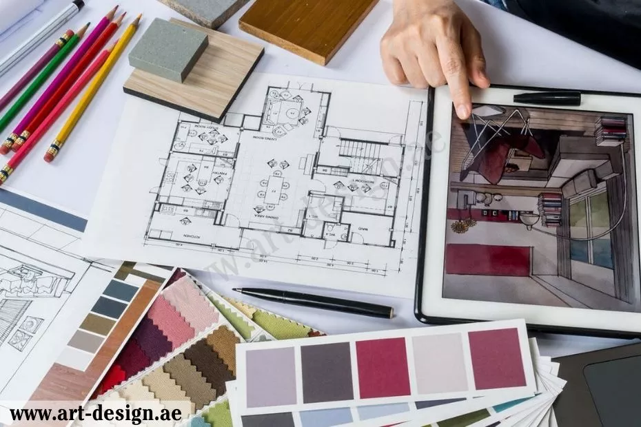 تصميم وتنفيذ ديكور داخلي الإمارات دبي 2 تخطيط المساحات