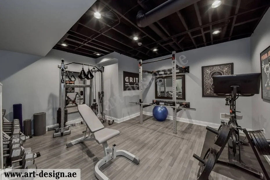 تزيين الصالة الرياضية