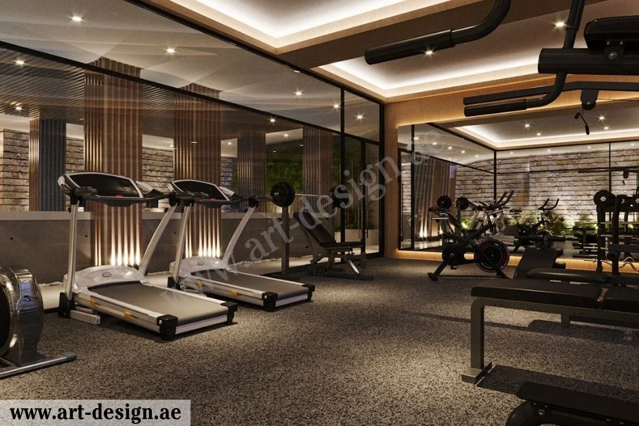 تصميم جدران الصالة