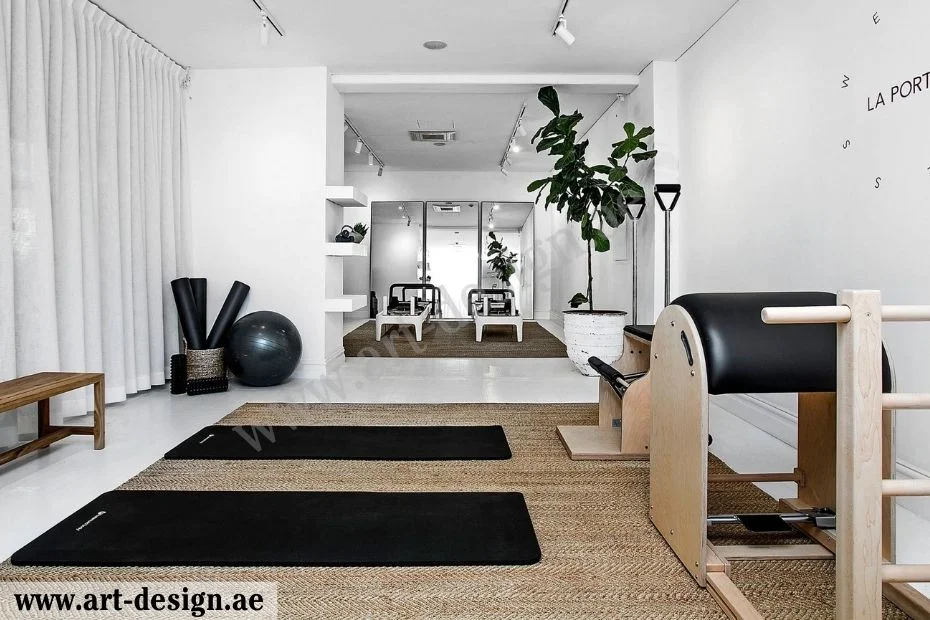 تصميم صالة رياضية منزلية