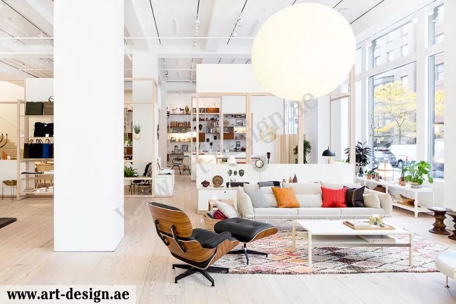 ديكور محلات الأثاث في الإمارات