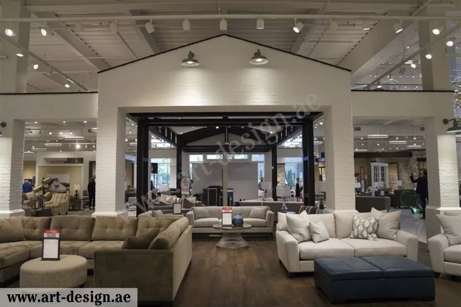 ديكور محلات الأثاث في الإمارات