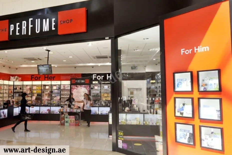 ديكور محلات العطور في الإمارات