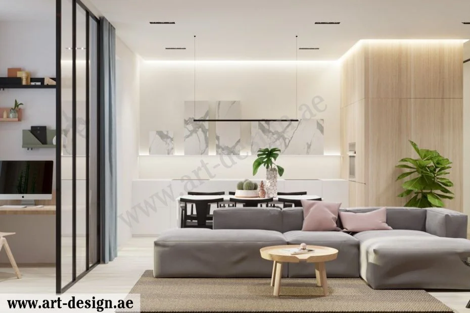 ابتعد عن الرسومات والزخارف على الجدران