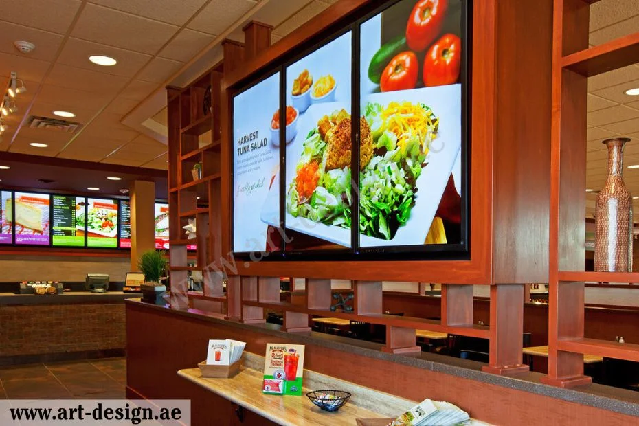 أفكار تصميم مطاعم فخمة في الإمارات 5 استخدام التكنولوجيا