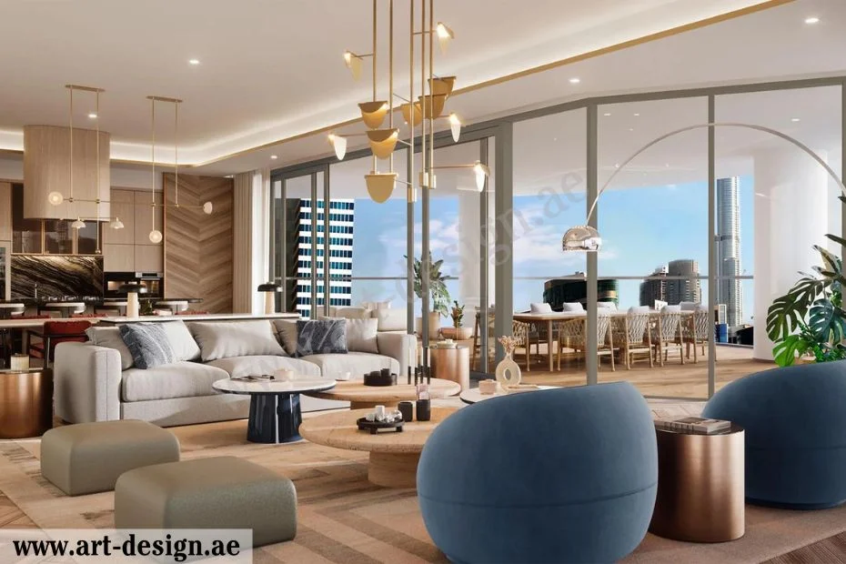 أفكار تصميم منزل 150 متر واجهة واحدة 3 التصميم الداخلي