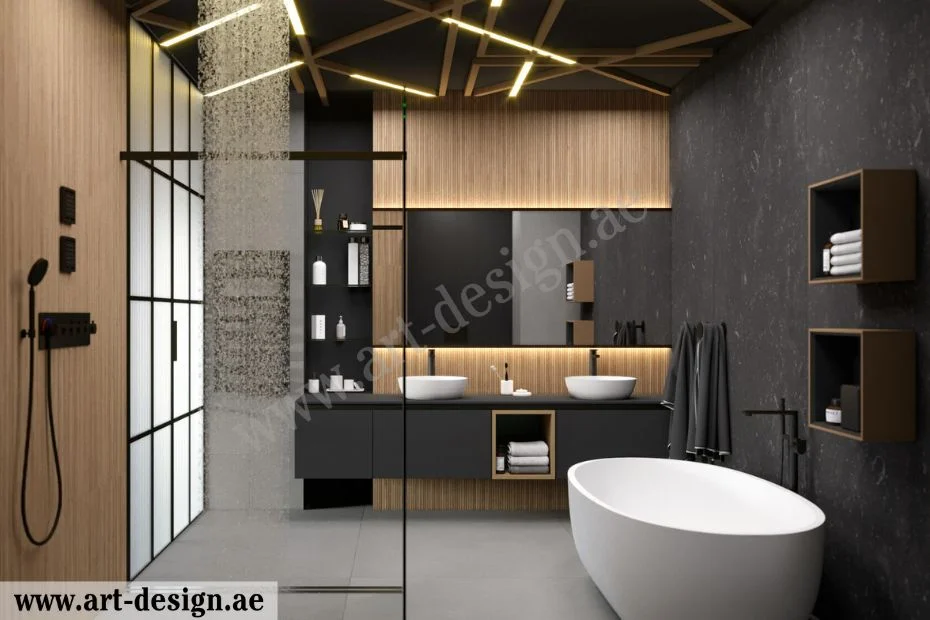 تصميم حمامات مودرن